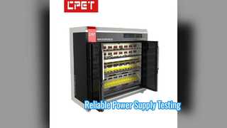 챔버 테스트 장비의 전원 공급 장치 번인